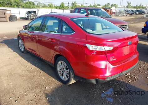2012 Ford Focus Sel z USA, uszkodzony, nr VIN 1FAHP3H2XCL310882